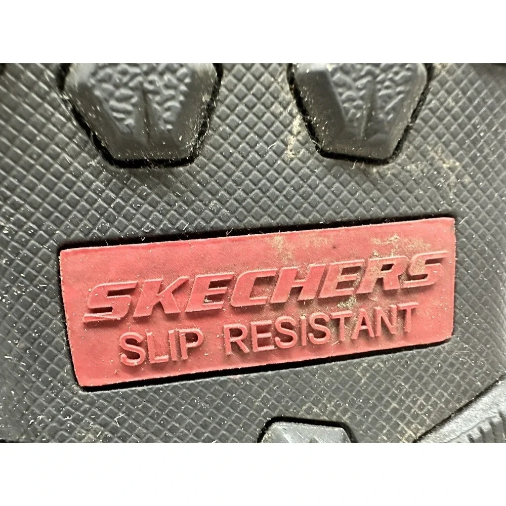 Skechers Work McColl Womens Comp Toe Waterproof Boot Green/Black‎ US Size 9.5
